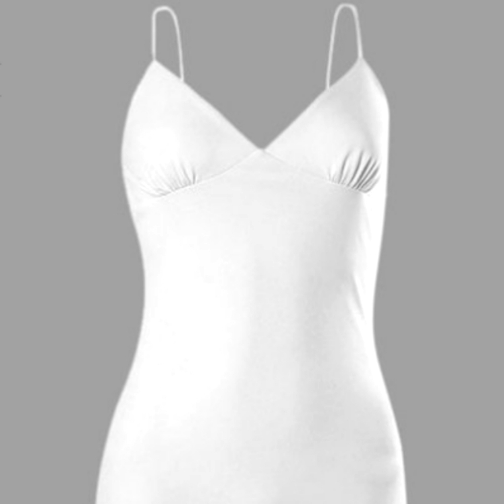 Street Sexy V Neck Sleeveless Sun Dress